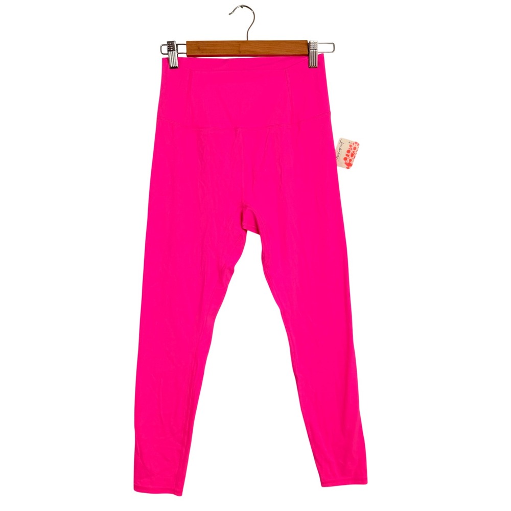 Free People FP Movement Good Karma High Rise Leggings Hot Pink Size M